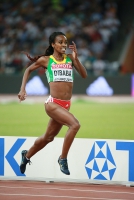 IAAF World Championships 2015, Beijing. Day 4. 1500 Metres Champion is Genzebe DIBABA, ETH