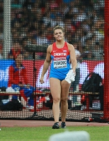 Sandra Perkovic. Silver World Championships 2015, Beijing