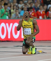 IAAF World Championships 2015, Beijing. Day 5. Javelin Throw. Final. 200 Metres. Semi-Final