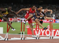 IAAF World Championships 2015, Beijing. Day 6. 	110 Metres Hurdles. Semi-Final