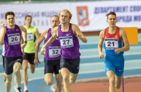Russian Winter 2017. 400m. Artyem Denmukhametov and Aleksandr Skorobogatko