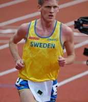 34th European Athletics Indoor Championships 2017.  3000 m Men. Jonas Leanderson, SWE