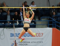 34th European Athletics Indoor Championships 2017. Pole Vault Silver Lisa Ryzih, GER