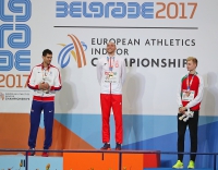34th European Athletics Indoor Championships 2017. High Jump Champions