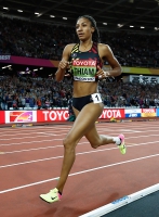 IAAF WORLD CHAMPIONSHIPS LONDON 2017, LONDON. Heptathlon World Champion 2017, London is Nafissatou Thiam, BEL
