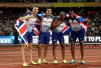 IAAF WORLD CHAMPIONSHIPS LONDON 2017. 4x400 Metres Relay