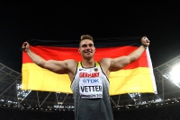 Johannes Vetter. Javelin World Champion 2017, London