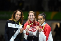 2016 Fencing at the 2016 Summer Olympics. Olympic Champion is Inna Deriglazova