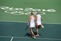 Tennis at the 2016 Summer Olympics. Olympic Champions. Yelena Vesnina and Yekaterina Makarova