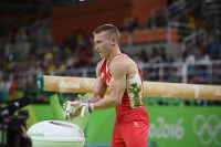 2016 Summer Olympics. Artistic gymnastics. Silver medallist Denis Ablyazin