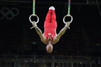 2016 Summer Olympics. Artistic gymnastics. Silver medallist Denis Ablyazin