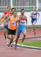 Russian Championships 2017. 1 Day. 800 Metres. Sergey Khvatkov ( 588), Danila Yefremov ( 683)
