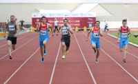 Russian Championships 2017. 1 Day. 100 Metres Final. Ruslan Perestyuk ( 372), Denis Ogarkov ( 536), Dmitriy Lopin ( 364), Aleksey Laptev ( 399), Aleksey Usov ( 177)