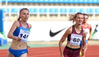 Russian Championships 2017. 1 Day. 400 Metres. Yekaterina Renzhina ( 141), Yuliya Kuznetsova ( 80)