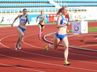 Russian Championships 2017. 1 Day. 400 Metres. Anastasiya Bednova (№ 205), Yuliya Spiridonova (№ 262)