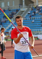 Russian Championships 2017. 1 Day. Javeling Throw. Boris Bezdolnyi