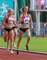Russian Championships 2017. 1 Day. 5000 Metres. Yekaterina Ishova, Olga Kungina
