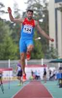 Russian Championships 2017. 2 Day. Long Jump Final. Aleksandr Petrov