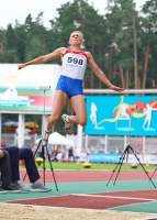 Russian Championships 2017. 2 Day. Long Jump. Yana Nikulina