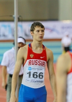 Denis Ogarkov. Russian Indoor Championships 2013