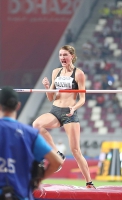 IAAF WORLD ATHLETICS CHAMPIONSHIPS, DOHA 2019. Day 1. High Jump. Qualification. Svetlana RADZIVIL, UZB
