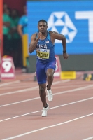 IAAF WORLD ATHLETICS CHAMPIONSHIPS, DOHA 2019. Day 2. 100m. Semi-Final. Christian COLEMAN, USA