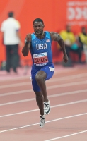 IAAF WORLD ATHLETICS CHAMPIONSHIPS, DOHA 2019. Day 2. 100m. Semi-Final. Justin GATLIN, USA