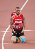IAAF WORLD ATHLETICS CHAMPIONSHIPS, DOHA 2019. Day 3. 200 METRES. Ramil GULIYEV, TUR