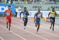 IAAF WORLD ATHLETICS CHAMPIONSHIPS, DOHA 2019. Day 4. 200 Metres. Semi-Final