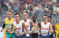 IAAF WORLD ATHLETICS CHAMPIONSHIPS, DOHA 2019. Day 4. 5000 Metres. Final. Brothers INGEBRIGTSEN, NOR