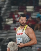 IAAF WORLD ATHLETICS CHAMPIONSHIPS, DOHA 2019. Day 4. Discus Throw. Final. Martin WIERIG, GER