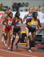 IAAF WORLD ATHLETICS CHAMPIONSHIPS, DOHA 2019. Day 4. 3000 Metres Steeplechase. Final. Peruth CHEMUTAI, UGA