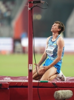 IAAF WORLD ATHLETICS CHAMPIONSHIPS, DOHA 2019. Day 5. High Jump. Qualification. Andriy PROTSENKO, UKR