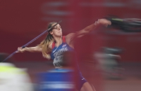 IAAF WORLD ATHLETICS CHAMPIONSHIPS, DOHA 2019. Day 5. Javelin Throw Final. Kara WINGER, USA