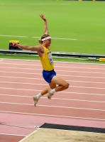 IAAF WORLD ATHLETICS CHAMPIONSHIPS, DOHA 2019. Day 6. Long Jump. Decathlon. Fredrik SAMUELSSON, SWE