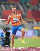 IAAF WORLD ATHLETICS CHAMPIONSHIPS, DOHA 2019. Day 6. High Jump. Decathlon. Pieter BRAUN, NED