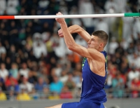 IAAF WORLD ATHLETICS CHAMPIONSHIPS, DOHA 2019. Day 8. High Jump World Silver. Mikhail AKIMENKO