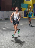 IAAF WORLD ATHLETICS CHAMPIONSHIPS, DOHA 2019. Day 8. 20 Kilometres Race Walk Silver Vasiliy MIZINOV