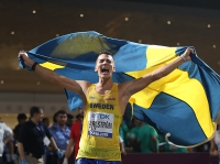 IAAF WORLD ATHLETICS CHAMPIONSHIPS, DOHA 2019. Day 8. 20 Kilometres Race Walk Bronze is 	Perseus KARLSTRÖM, SWE