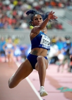 IAAF WORLD ATHLETICS CHAMPIONSHIPS, DOHA 2019. Day 9. Long Jump. Qualification. Jasmine TODD, USA