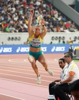 IAAF WORLD ATHLETICS CHAMPIONSHIPS, DOHA 2019. Day 9. Long Jump. Qualification. Brooke STRATTON, AUS