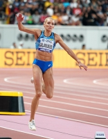 IAAF WORLD ATHLETICS CHAMPIONSHIPS, DOHA 2019. Day 9. Triple Jump Final. Olha SALADUKHA, UKR