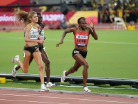 IAAF WORLD ATHLETICS CHAMPIONSHIPS, DOHA 2019. Day 9. 5000 Metres. Final. World Champion is Hellen OBIRI, KEN