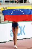 IAAF WORLD ATHLETICS CHAMPIONSHIPS, DOHA 2019. Day 9. Triple Jump World Champion. 	Yulimar ROJAS, VEN