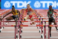 IAAF WORLD ATHLETICS CHAMPIONSHIPS, DOHA 2019. Day 10. 100 Metres Hurdles. Semi-Final