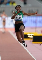 IAAF WORLD ATHLETICS CHAMPIONSHIPS, DOHA 2019. Day 10. Long Jump Bronza Medallist is Ese BRUME, NGR