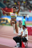 IAAF WORLD ATHLETICS CHAMPIONSHIPS, DOHA 2019. Day 10. Long Jump World Champion is Malaika MIHAMBO, GER