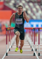 Sergey Shubenkov. Silver Medallist World Championshops 19