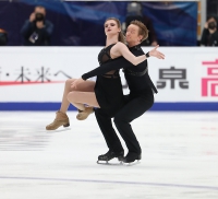 Rostelecom Cup 2019. Ice Dance, Free Program. Anastasia SKOPTCOVA / Kirill ALESHIN, RUS