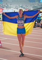 Yaroslava Mahuchikh. World Championships Silver Medallist 